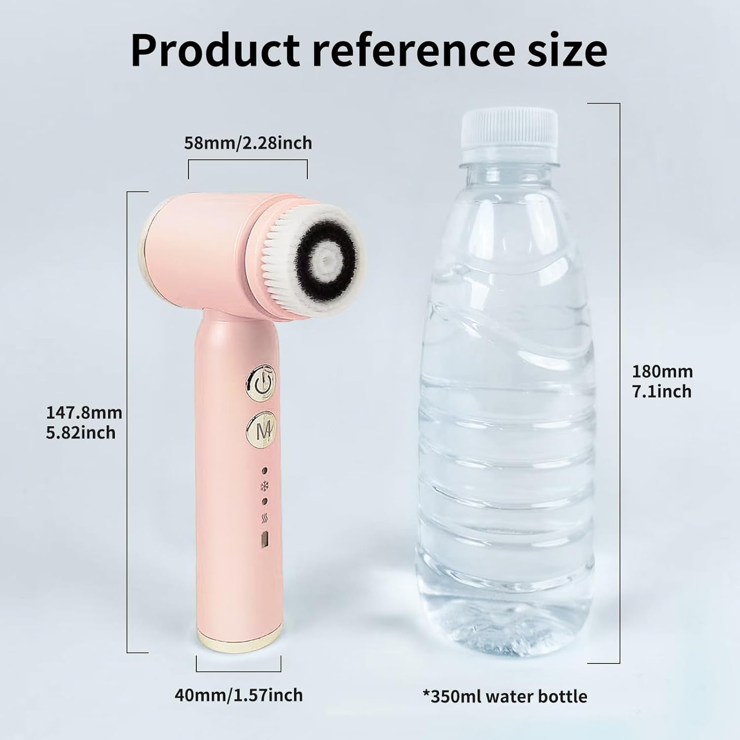 Evolve 8-In-1 Face Cleansing Brush 