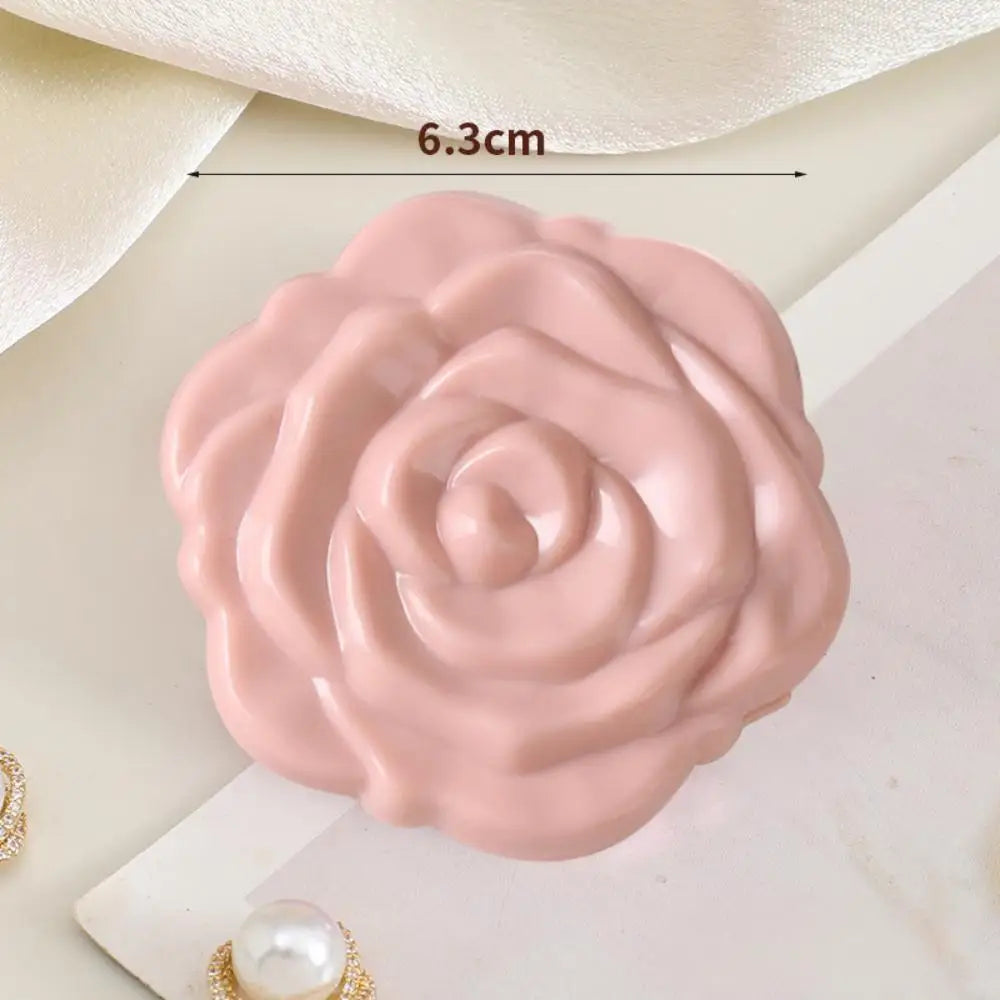 Mini Wooden Makeup Mirror Portable Small round Mirror Student Makeup Mirror Women Cosmetic Mirror Lady Travel Pocket Beauty Tool