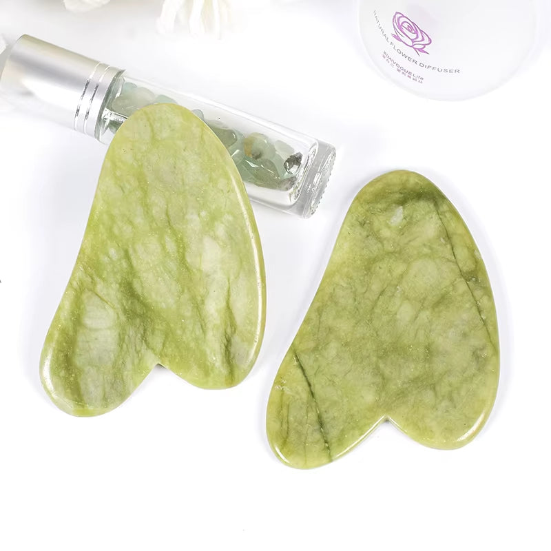 Natural Massager for Face Gouache Scraper Facial Massage Jade Guasha Scraper Gua Sha Skin Scraping Skincare SPA Dropshipping