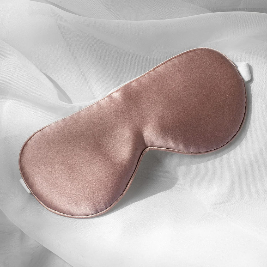 22 Momme Silk Sleeping Mask, Eye Mask for Sleeping, 100% Pure Silk Eye Mask with Adjustable Strap, Silk Sleep Mask for Women and Man, Ultimate Sleep Mask, Comfortable Sleep Eye Mask, Travel Eye Mask