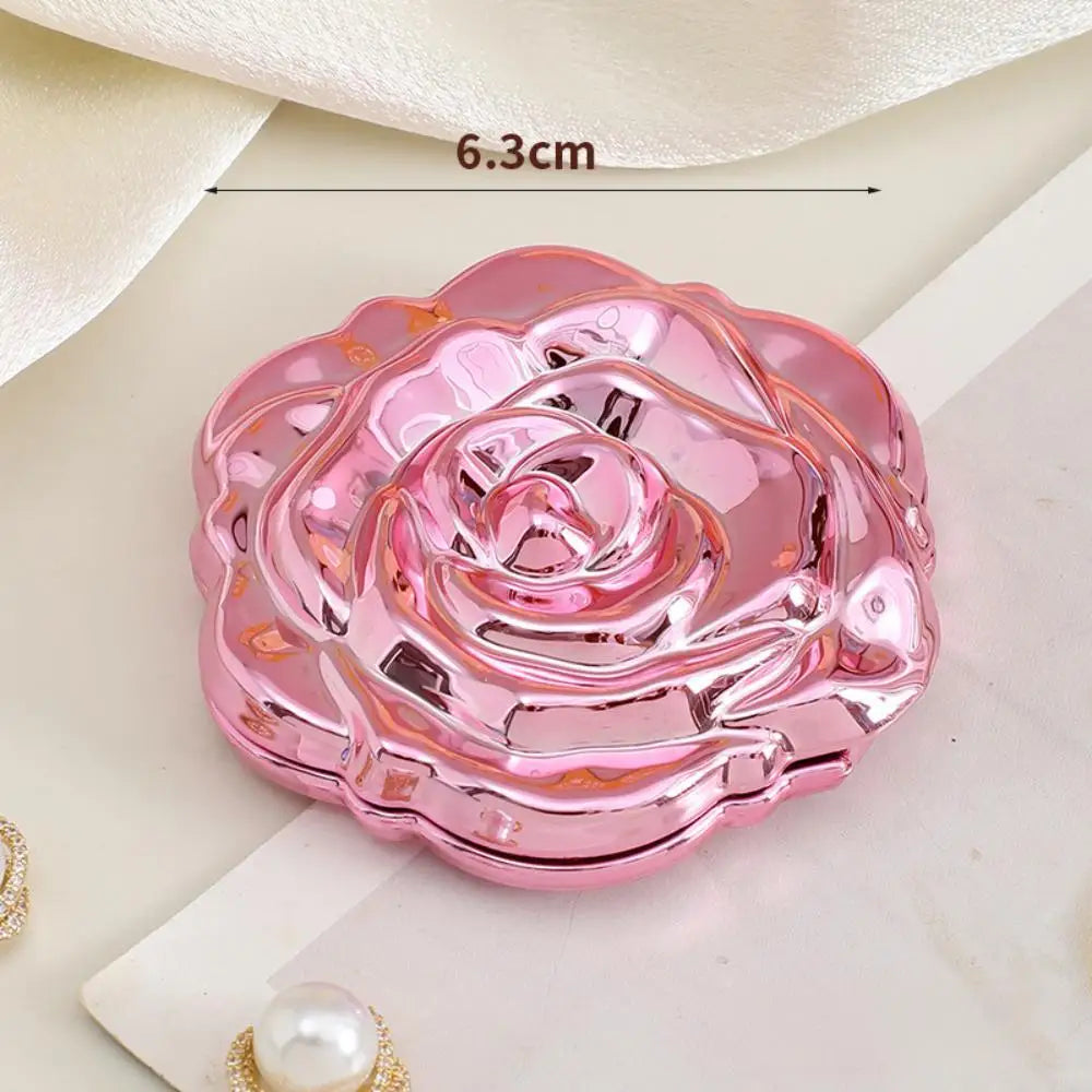 Mini Wooden Makeup Mirror Portable Small round Mirror Student Makeup Mirror Women Cosmetic Mirror Lady Travel Pocket Beauty Tool