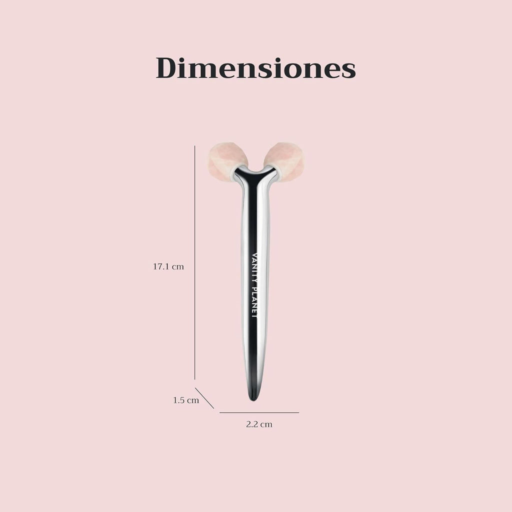 Defina Contour and Define Massaging Roller - Facial Roller Helps Stimulates Blood Flow and Helps Reduce Fine Lines - Unique V-Shaped Design for Cooling Precision