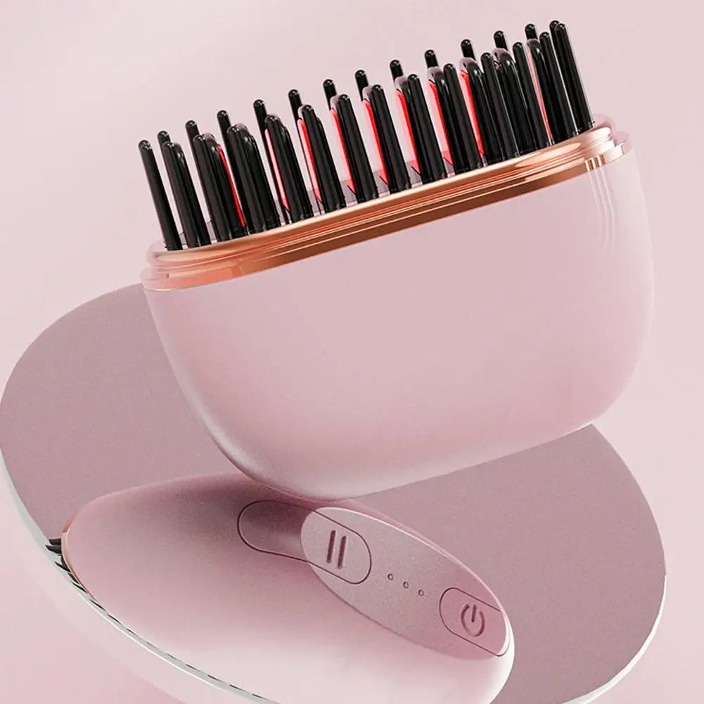 Anti-Scald Shell Hair Straightener