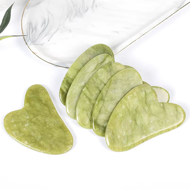 Natural Massager for Face Gouache Scraper Facial Massage Jade Guasha Scraper Gua Sha Skin Scraping Skincare SPA Dropshipping